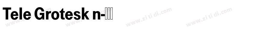 Tele Grotesk n字体转换
